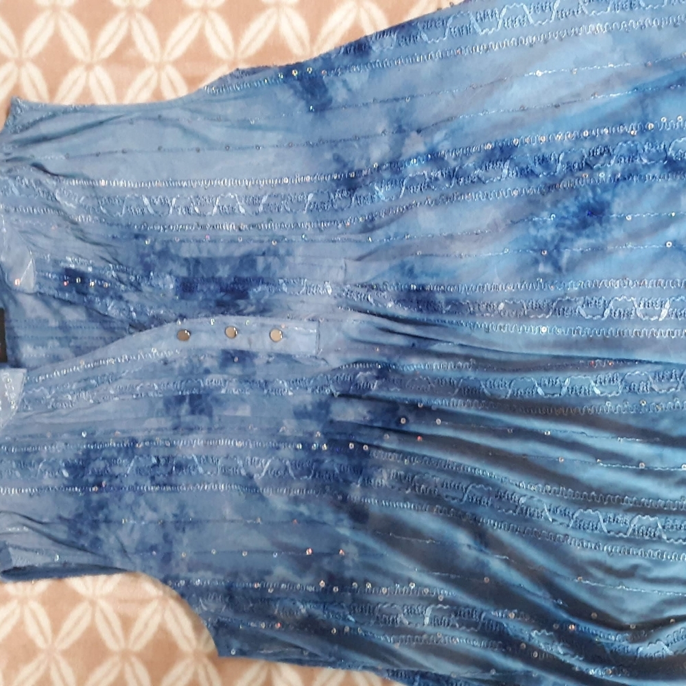 Blue tank